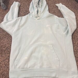 teal nike sweatshirt